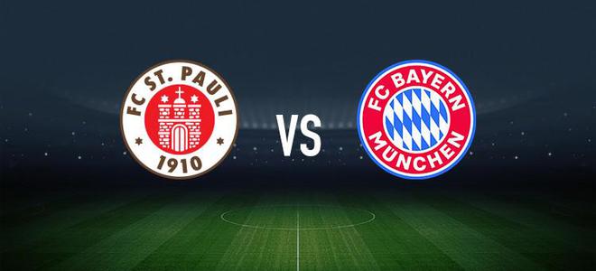 圣保利拜仁，杰克遜歐文梅茨首發(fā)，凱恩諾伊爾出戰(zhàn)