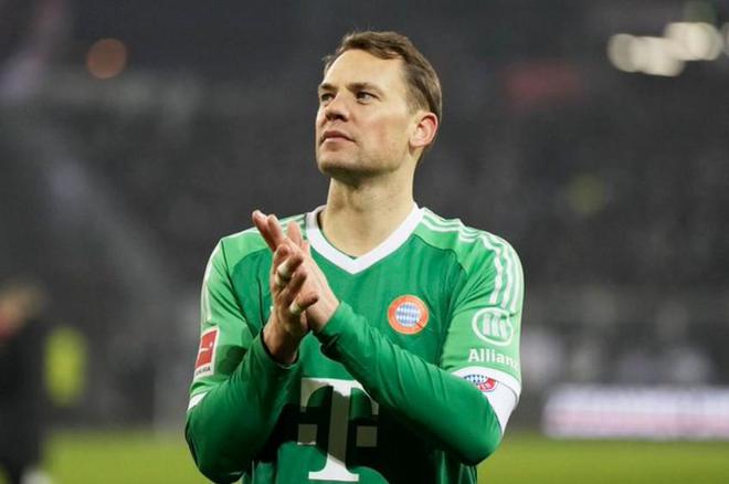 諾伊爾將達(dá)512場德甲，躋身前三門將出場數(shù)。