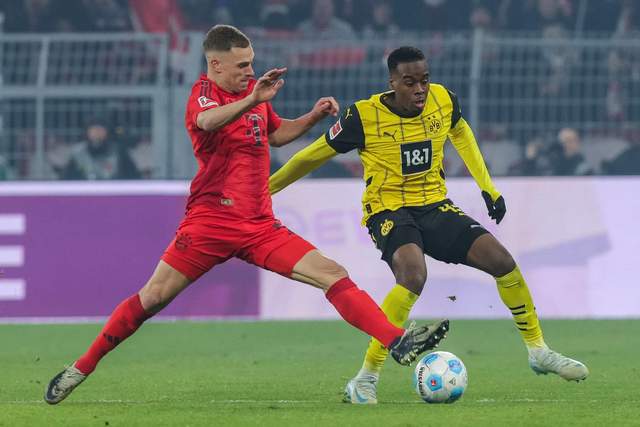 拜仁七連勝終結(jié)，多特主場(chǎng)不敗告破，兩隊(duì)皆有損失。