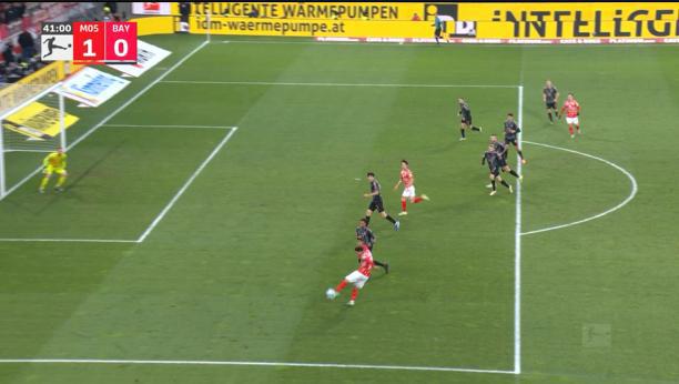 韓援連線，金玟哉被頂，李在成破門，拜仁客場(chǎng)落后。