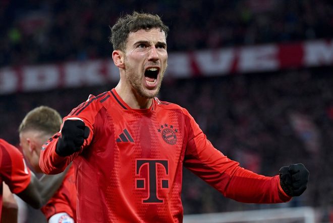 拜仁大勝萊比錫，6號球員獲MVP，接近滿分。