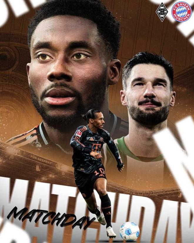 拜仁vs門興預(yù)熱海報(bào)，阿薩克萊三將亮相