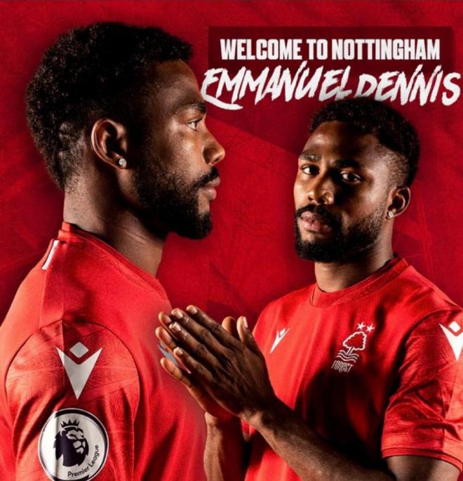 記者：丹尼斯引德意球隊(duì)興趣，森林考慮報(bào)價(jià)