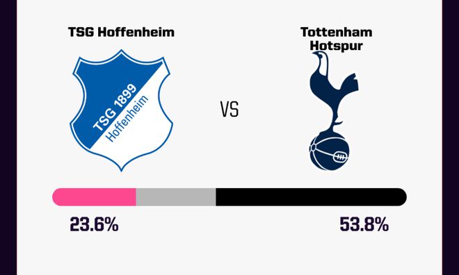 超級(jí)計(jì)算機(jī)預(yù)測(cè)：熱刺高勝，霍芬海姆勝低。