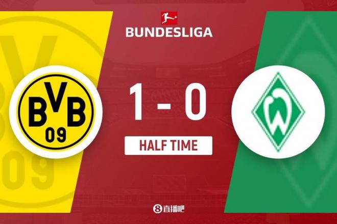 半場施洛特貝克染紅，吉拉西破門，十人多特勝不萊梅1-0。