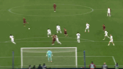 歐聯半場戰(zhàn)報：安吉利諾進球，曼奇尼助攻中柱，羅馬暫領先。