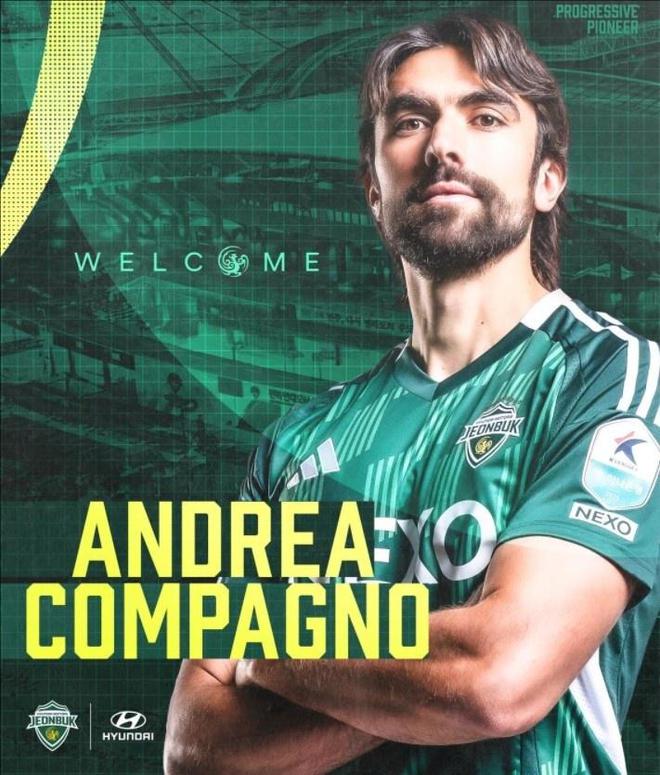 亞冠二級聯(lián)賽1/8決賽，全北客場大勝泰港，孔帕尼奧雙響。