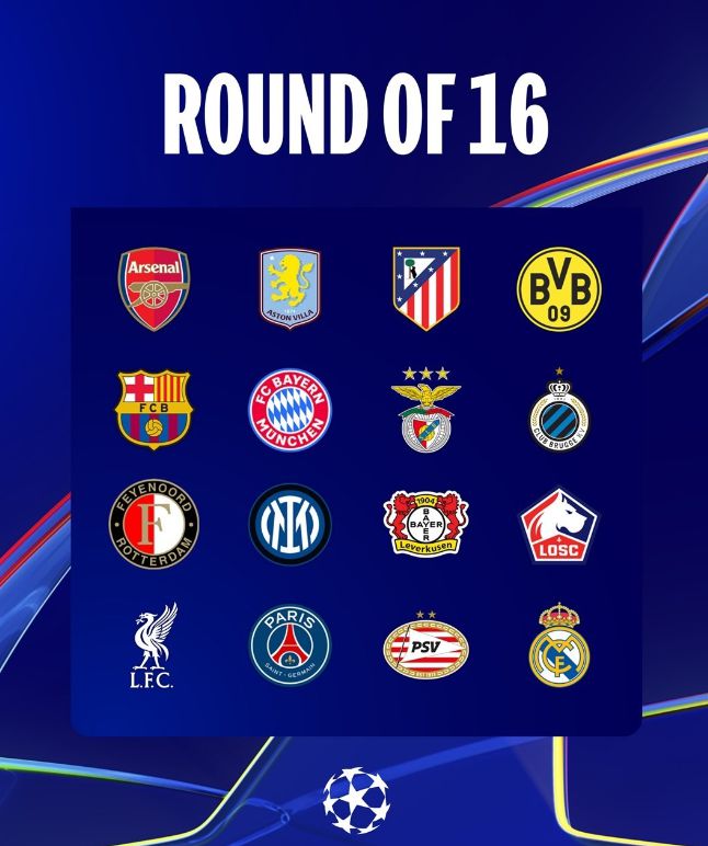 歐冠淘汰賽對陣揭曉！7點戰(zhàn)火重燃，皇馬遇強(qiáng)敵，德甲內(nèi)戰(zhàn)激戰(zhàn)。