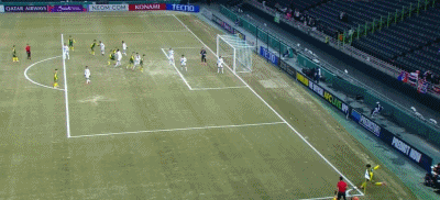 樸頭球破門，全北現(xiàn)代1-0領先泰港！