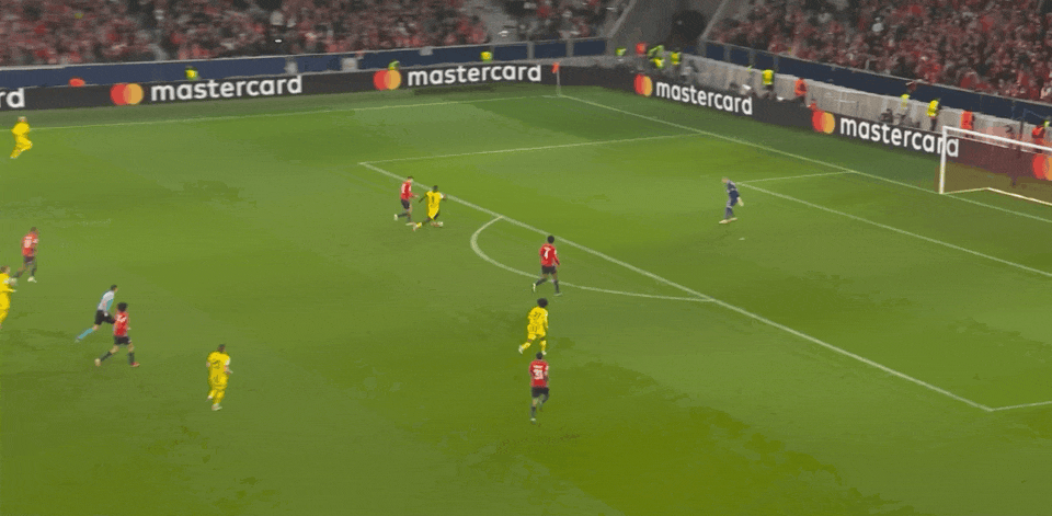 默尼耶失分，埃姆雷詹點球命中，多特蒙德平局，比分1-1。