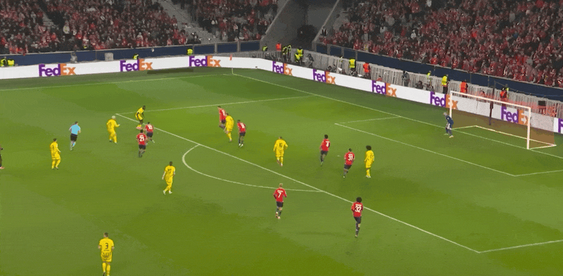 拜爾破門，多特蒙德反超，2-1領(lǐng)先里爾。