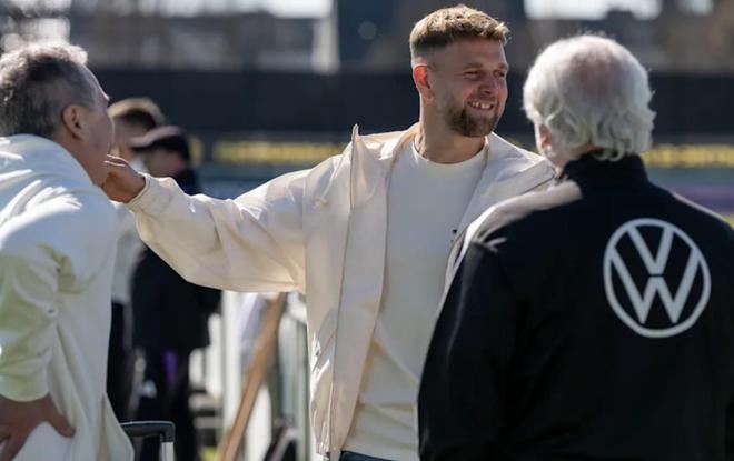 菲爾克魯格，德國隊訓(xùn)練場現(xiàn)傷情。