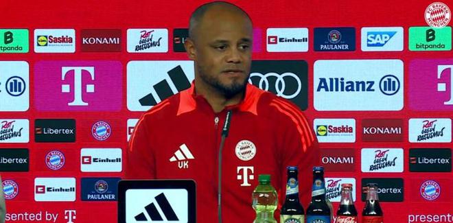 孔帕尼：中衛(wèi)充足，假設勒庫八場全勝。