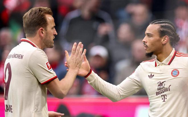 梅再綻，薩內(nèi)本季聯(lián)賽進9球，德甲單季新高。