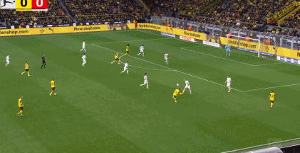 多特破美因茨球荒，阿德助攻拜爾破門，1-0領(lǐng)先。