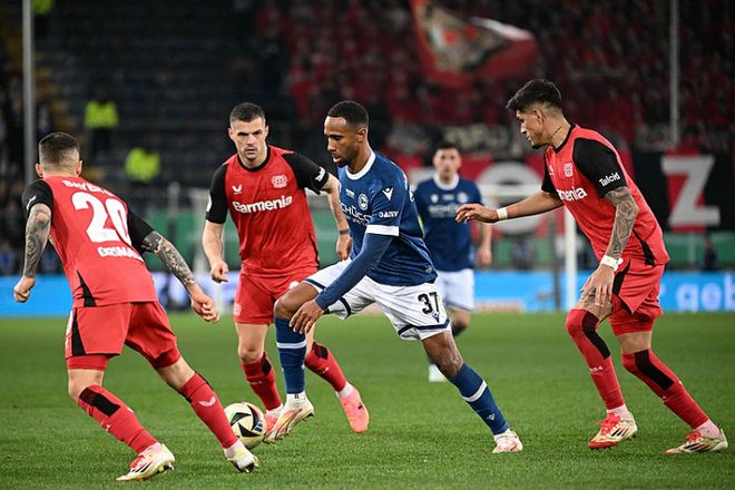 勒沃庫森敗比勒菲爾德，無緣德國杯決。