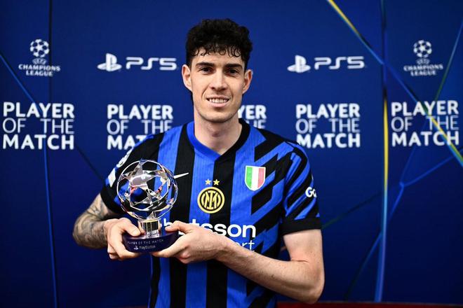 后防核心巴斯托尼，拜仁國米賽全場最佳。