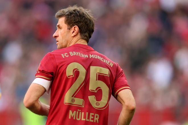 穆勒第29次德比出場，追平胡梅爾斯紀(jì)錄。