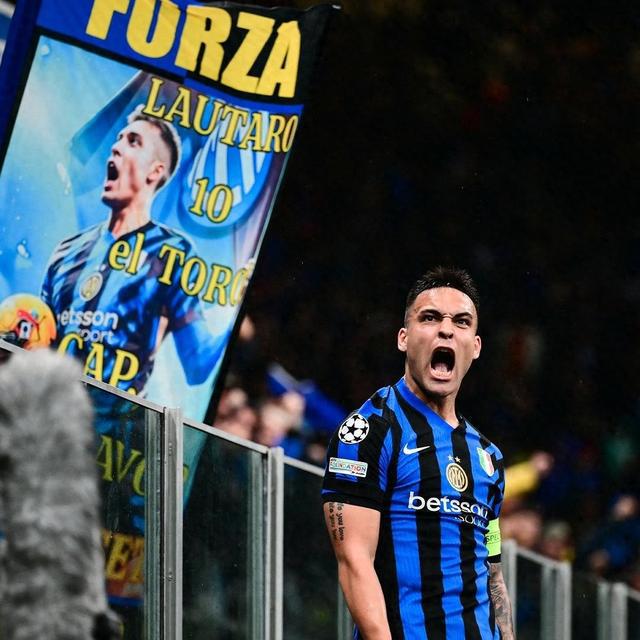 勞塔羅，梅西后第二位歐冠連續(xù)5場破門阿根廷球員。