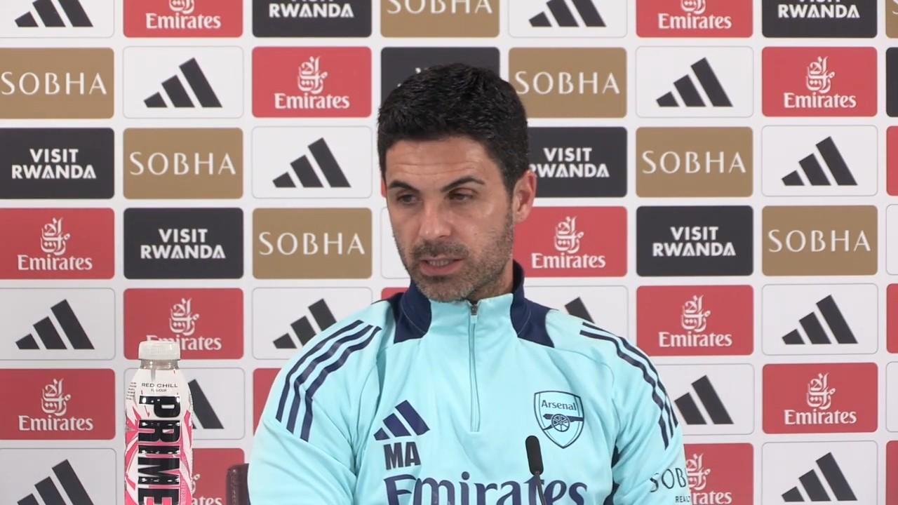 會不會為歐冠保護(hù)重要球員？阿爾特塔：我們不能這么想