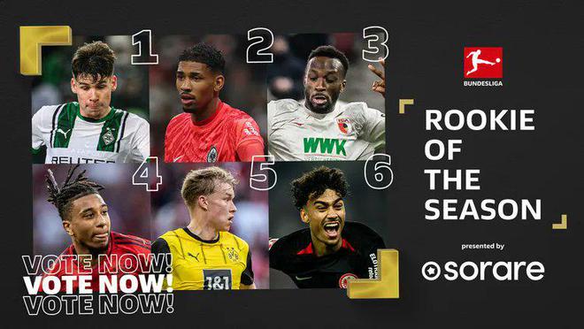 德甲官宣新秀候選：奧利塞、史文森入選