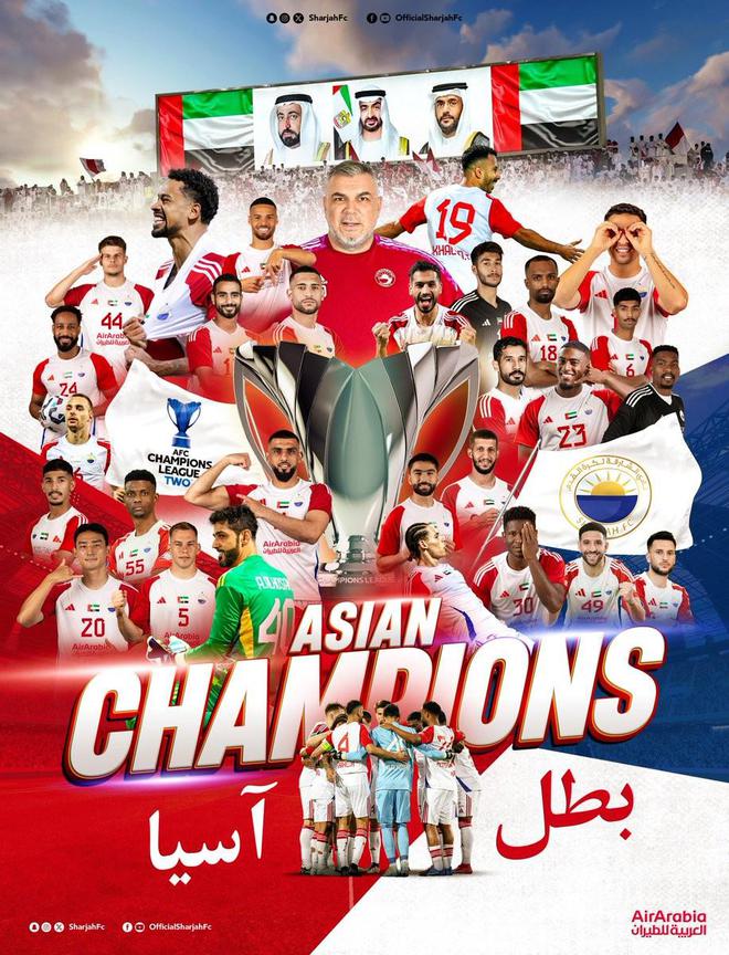 奧拉羅尤率沙迦奪亞冠二級聯(lián)賽冠軍