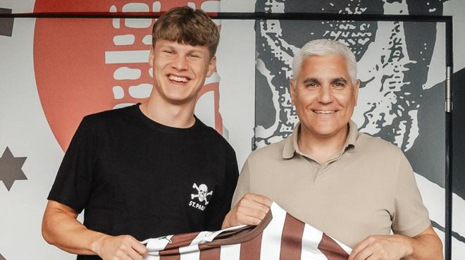 圣保利簽中衛(wèi)詹尼克-羅巴奇，來(lái)自?shī)W地利U21國(guó)腳。