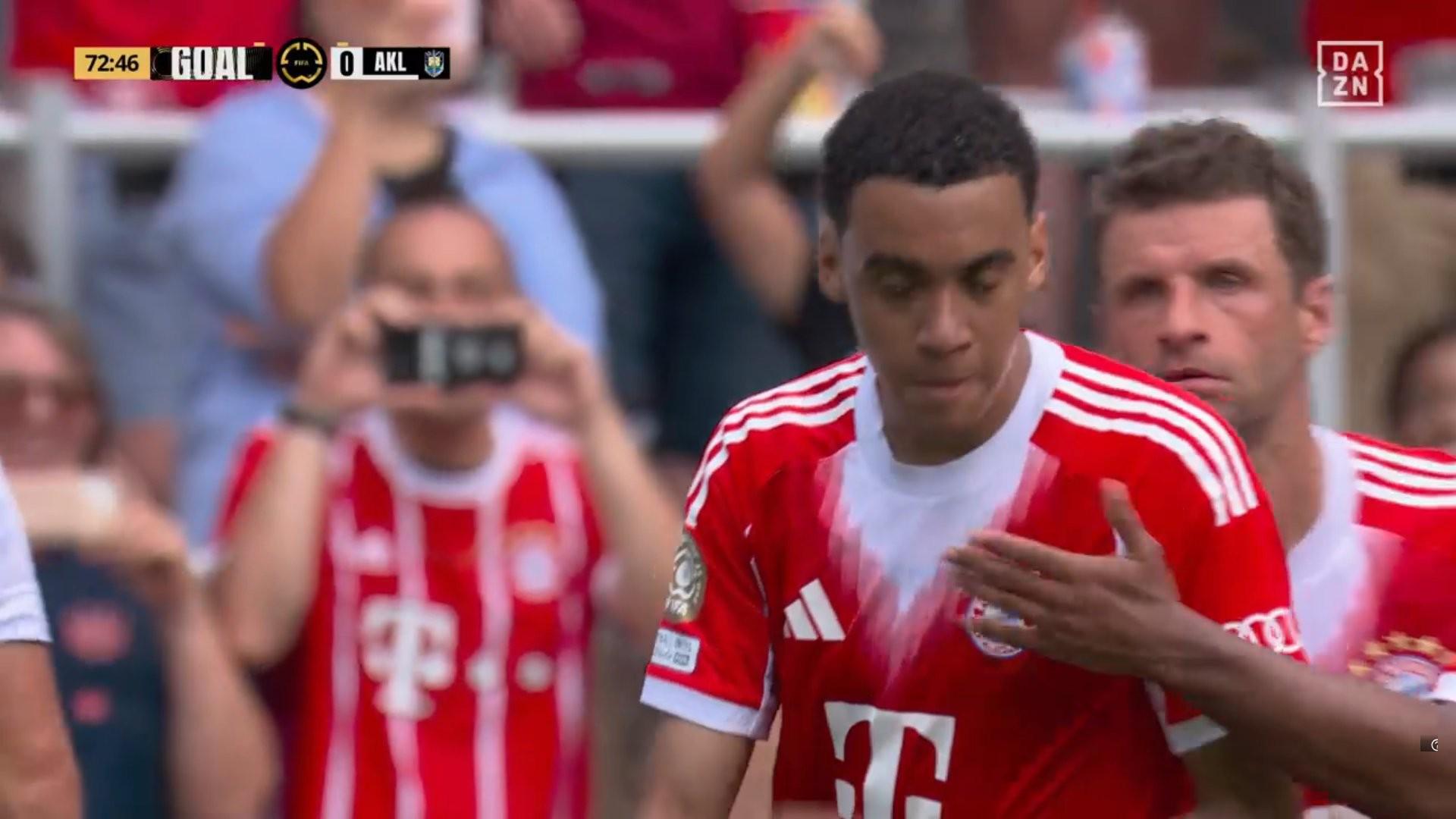 世俱杯替補(bǔ)雙響，穆西亞拉本賽季已經(jīng)打進(jìn)20球