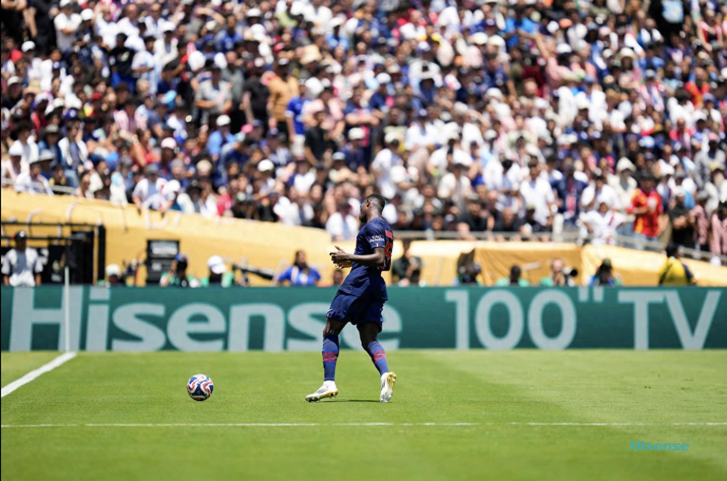 世俱杯：沖擊五冠王！巴黎4-0大勝十人馬競(jìng)，韓國(guó)球員李剛?cè)蔬M(jìn)球