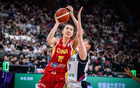 張子宇命中百分百，中國女籃連勝兩場亞洲杯小組賽。