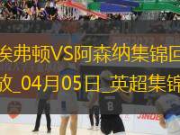 英超第31輪埃弗頓vs阿森納進球